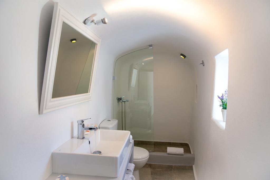 Il Melograno Traditional Cave House Karterados  Kamer foto